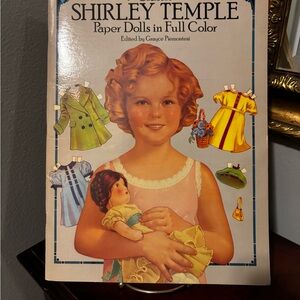 Vintage Shirley Temple Paper Dolls in Full Color